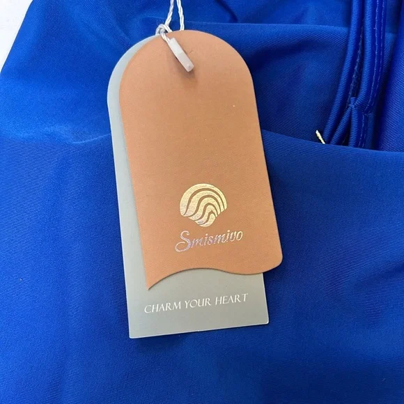 Smismivo Tummy Control Ruched One Piece Swimwear-Size M NWT - Picture 6 of 11